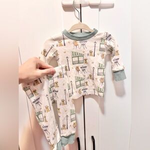 Nola Tawk Adorable Dog Print Pajama Set